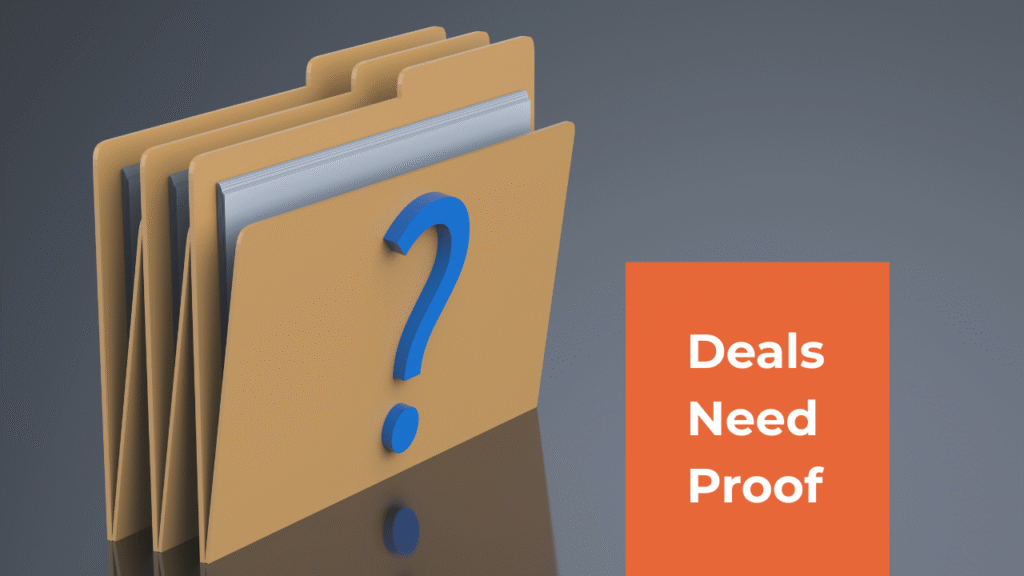 Investor reviewing Quality of Earnings report before acquisition deal