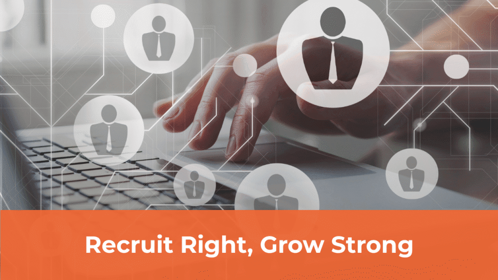 Recruitment process flow for teams growing