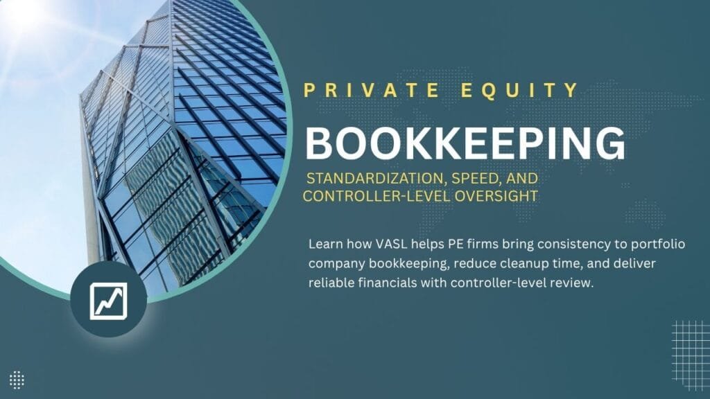 bookkeeping for private equity firm reports