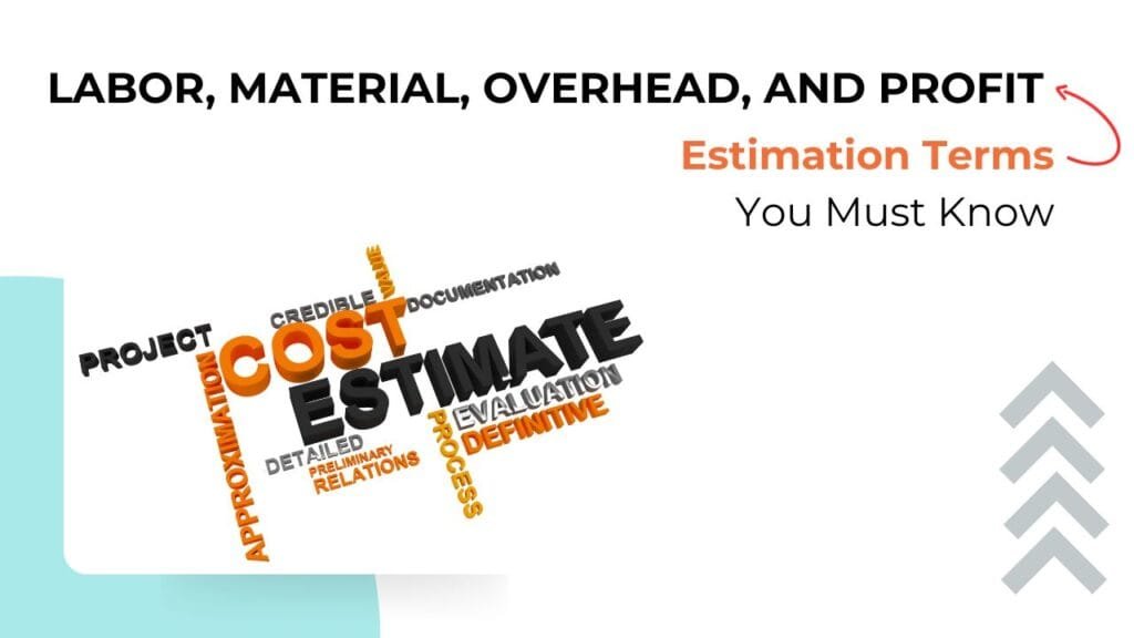 Estimation Terms