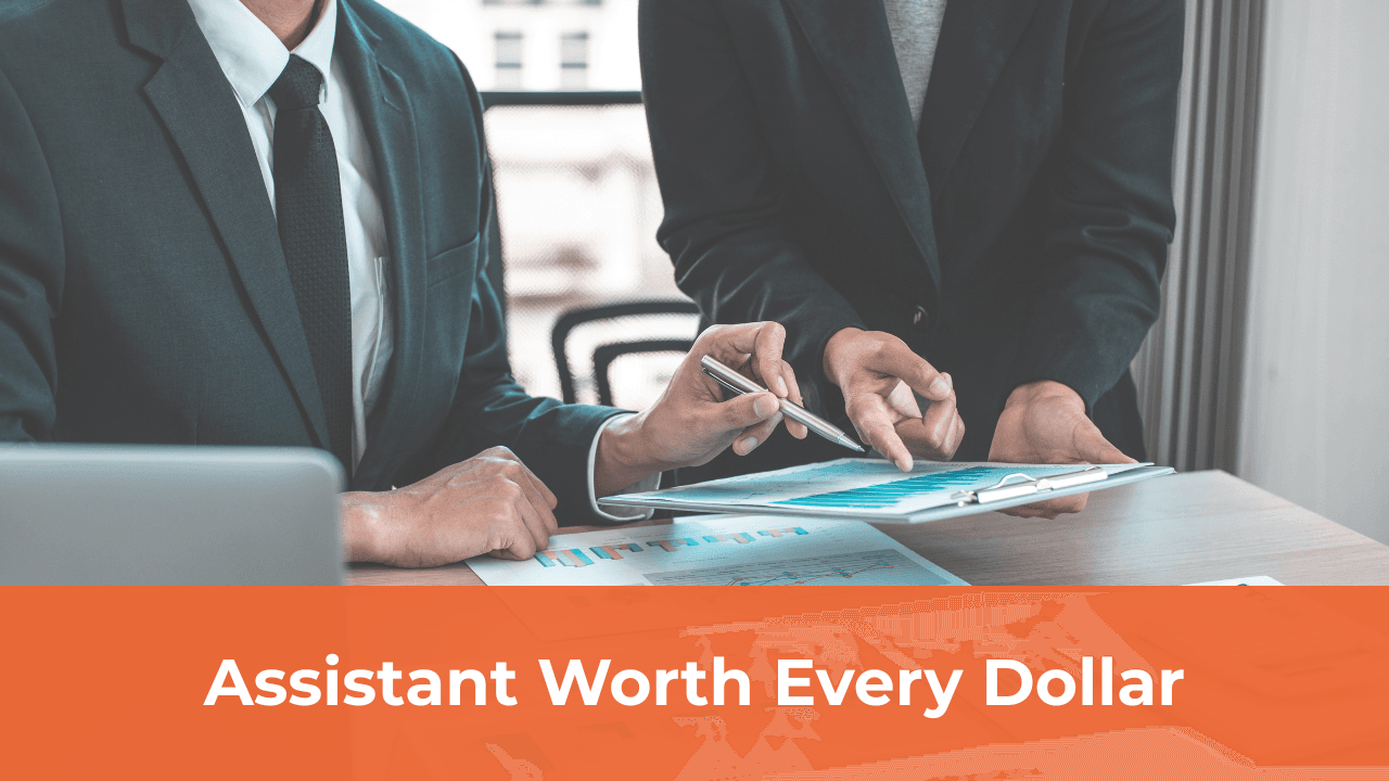 Steps to calculate ROI of a great assistant for small business owners