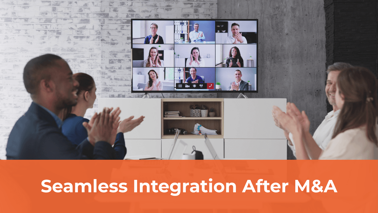 virtual teams working on post M&A integration